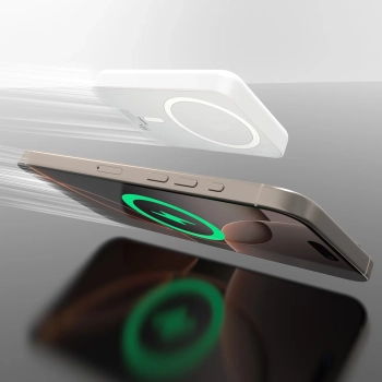  Powerbank K26 10000mAh 20W USB-A / USB-C / MagSafe - biały - zdj. dodatkowe 6