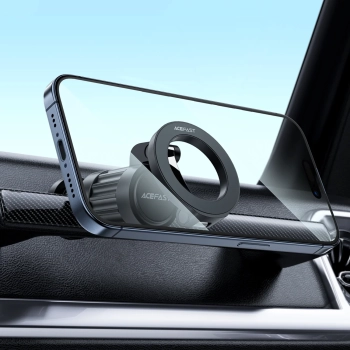  Uchwyt samochodowy magnetyczny do telefonu - czarny - zdj. dodatkowe 4