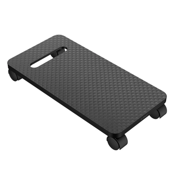 Podstawka CPB1 półka na komputer z kółkami - czarna