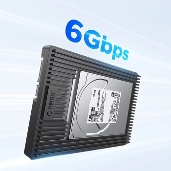  Adapter D2SS-6G przejściówka dysku 2.5'' na 3.5'' - czarny - zdj. dodatkowe 2