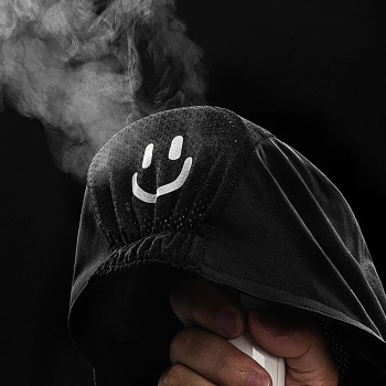  Czapka rowerowa kolarska z daszkiem - czarna - zdj. dodatkowe 6