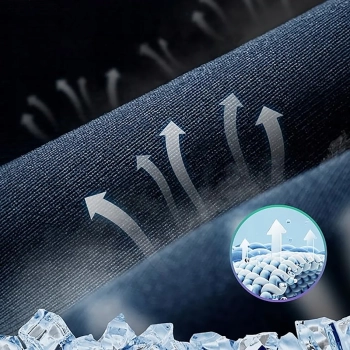  Czapka rowerowa kolarska z daszkiem - czarna - zdj. dodatkowe 8