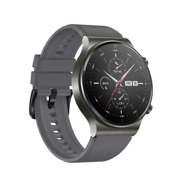 Pasek silikonowy do zegarka Huawei Watch GT 2/3/4/2 Pro/3 Pro/4 Pro/GT 2e 46mm - szary - zdj. dodatkowe 1