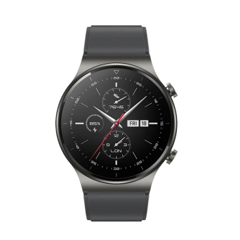  Pasek silikonowy do zegarka Huawei Watch GT 2/3/4/2 Pro/3 Pro/4 Pro/GT 2e 46mm - szary - zdj. dodatkowe 2