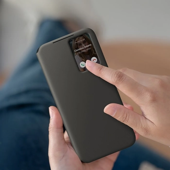  Etui z klapką Samsung Smart View Wallet do Samsung Galaxy S24 FE - czarne - zdj. dodatkowe 5