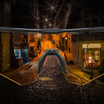  Okulary rowerowe polaryzacyjne z filtrem UV i wkładką korekcyjną - fioletowe - zdj. dodatkowe 2