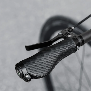  Gripy chwyty rowerowe skręcane ergonomiczne antypoślizgowe - czarne - zdj. dodatkowe 1