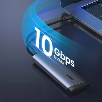  Obudowa na dysk M.2 NVMe PCIe SSD - srebrna - zdj. dodatkowe 1