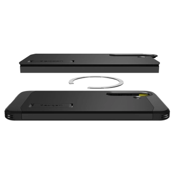  Etui na Samsung Galaxy S25 z podstawką Tough Armor MagSafe - czarne - zdj. dodatkowe 7