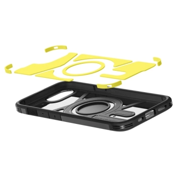  Etui case na iPhone 16e z podstawką Tough Armor MagSafe - czarne - zdj. dodatkowe 10