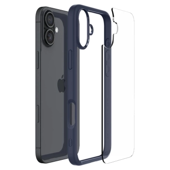  Etui ochronne na iPhone 16 Ultra Hybrid - przezroczysto niebieskie - zdj. dodatkowe 3