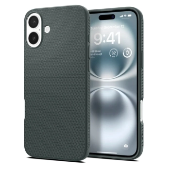 Etui case na iPhone 16 Liquid Air - zielone