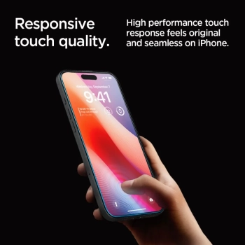  Szkło hartowane na iPhone 16 Pro Glas.tR EZ Fit - 2 szt. - zdj. dodatkowe 1