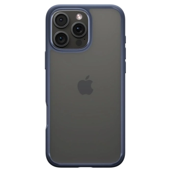  Etui plecki na iPhone 16 Pro Ultra Hybrid - niebieskie - zdj. dodatkowe 3