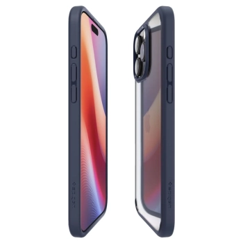  Etui plecki na iPhone 16 Pro Ultra Hybrid - niebieskie - zdj. dodatkowe 7