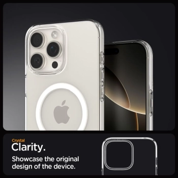  Etui pokrowiec na iPhone 16 Pro Liquid Crystal Mag MagSafe - przezroczyste - zdj. dodatkowe 1