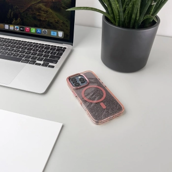  Etui pokrowiec na Samsung Galaxy S25 Glitter Case - różowe z brokatem - zdj. dodatkowe 6