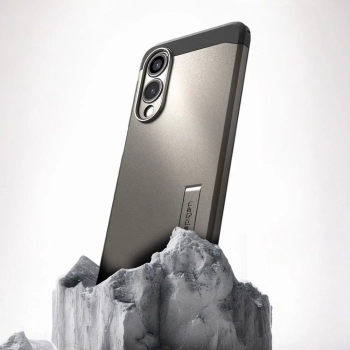  Etui case na Samsung Galaxy S25 Edge Tough Armor MagSafe - szaro-czarne - zdj. dodatkowe 9