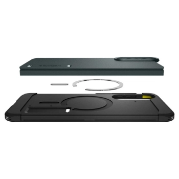  Etui case na Samsung Galaxy S25 Edge Tough Armor MagSafe - zielono-czarne - zdj. dodatkowe 7