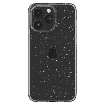  Etui pokrowiec na iPhone 15 Pro Max Liquid Crystal - przezroczysto brokatowe - zdj. dodatkowe 1