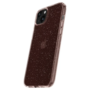  Etui case na iPhone 15 Plus Liquid Crystal Glitter - różowo przezroczyste - zdj. dodatkowe 10