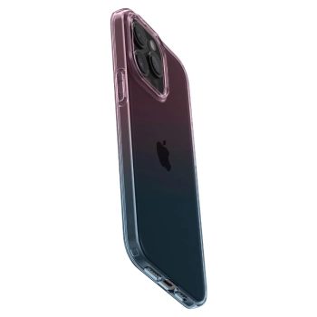  Etui case na iPhone 15 Pro Liquid Crystal - różowo niebieskie - zdj. dodatkowe 6