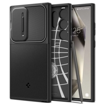 Etui ochronne na Samsung Galaxy S24 Ultra Optik Armor - czarne