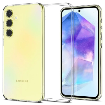  Etui plecki na Samsung Galaxy A55 5G Liquid Crystal - przezroczyste - zdj. dodatkowe 2