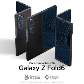  Etui pokrowiec na Samsung Galaxy Z Fold 6 Airskin - czarne - zdj. dodatkowe 8