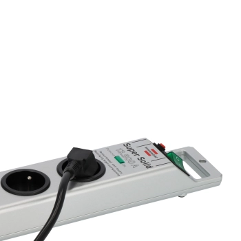  Listwa antyprzepięciowa Super-Solid 8 gniazd 2.5m 13.500A - srebrna - zdj. dodatkowe 5