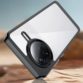  Etui z żelową ramką na Xiaomi Poco F7 Ultra Outer Space Case - czarne - zdj. dodatkowe 2