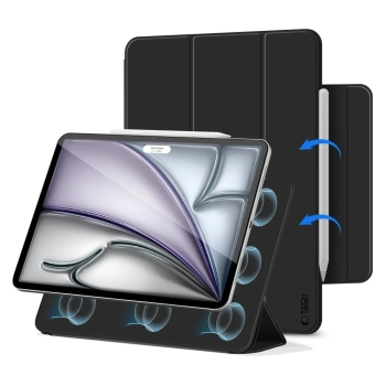  Etui ochronne na iPad Air 13'' 2024 / 2025 Smartcase Magnetic - czarne - zdj. dodatkowe 1