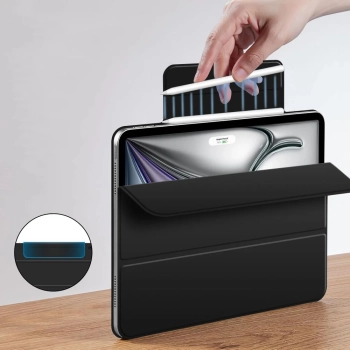  Etui ochronne na iPad Air 13'' 2024 / 2025 Smartcase Magnetic - czarne - zdj. dodatkowe 3