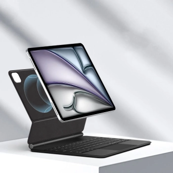  Etui z klawiaturą na iPad Pro 12.9'' 2020 / 2021 / 2022 / iPad Air 13'' 2024 / 2025 Smartcase Magnetic - czarne - zdj. dodatkowe 4