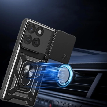  Etui case na Motorola Edge 60 Fusion z podstawką osłoną obiektywu CamShield Pro - czarne - zdj. dodatkowe 2