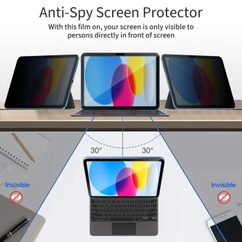  Szkło prywatyzujące na iPad 10.9'' 2022 / iPad 11'' 2025 Glass Spy+ - zdj. dodatkowe 4