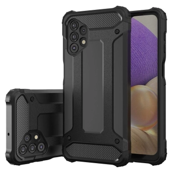  Pancerne hybrydowe etui pokrowiec Samsung Galaxy A73 Hybrid Armor - czarny - zdj. dodatkowe 1