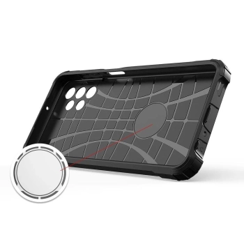  Pancerne hybrydowe etui pokrowiec Samsung Galaxy A73 Hybrid Armor - czarny - zdj. dodatkowe 5
