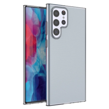 Żelowy pokrowiec etui Ultra Clear do Samsung Galaxy S22 Ultra przezroczysty