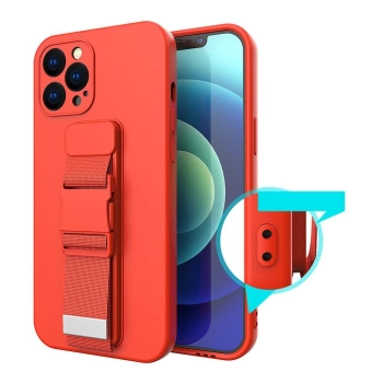  Silikonowe etui ze smyczą paskiem do Xiaomi Poco M4 Pro 5G Rope Case - czarny - zdj. dodatkowe 8