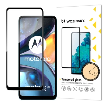 Szkło hartowane na Motorola Moto G22 Full Glue Tempered Glass