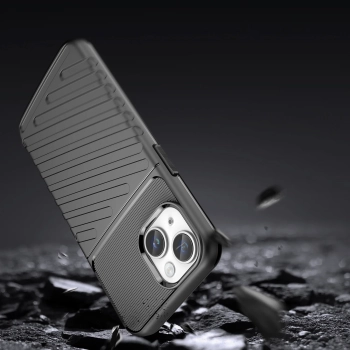  Pancerny pokrowiec etui na iPhone 14 Plus Thunder Case - czarny - zdj. dodatkowe 2