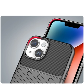 Pancerny pokrowiec etui na iPhone 14 Plus Thunder Case - czarny - zdj. dodatkowe 5