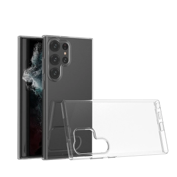  Etui cienki pokrowiec 0.5mm na Samsung Galaxy S23 Ultra - przezroczyste - zdj. dodatkowe 6