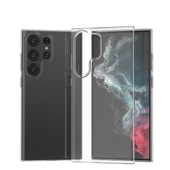  Etui cienki pokrowiec 0.5mm na Samsung Galaxy S23 Ultra - przezroczyste - zdj. dodatkowe 7