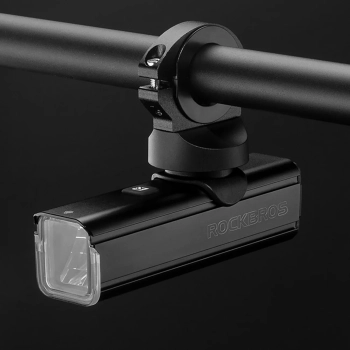  Lampka rowerowa przednia 1000 lm z kablem USB-C - USB-A - czarna - zdj. dodatkowe 5