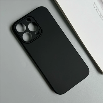  Etui pokrowiec na iPhone 16 Pro Max Soft Case - czarne - zdj. dodatkowe 1