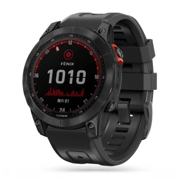  Pasek na Garmin Fenix 5 / 6 / 6 Pro / 7 IconBand - czarny - zdj. dodatkowe 1