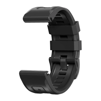  Pasek na Garmin Fenix 5 / 6 / 6 Pro / 7 IconBand - czarny - zdj. dodatkowe 2