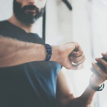  Pasek na Garmin Fenix 5 / 6 / 6 Pro / 7 IconBand - czarny - zdj. dodatkowe 5